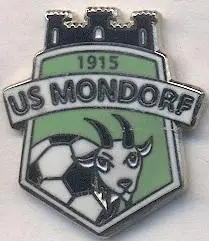 футбол.клуб Мондорф (Люксембург)2 ЕМАЛЬ/US Mondorf,Luxembourg football pin badge