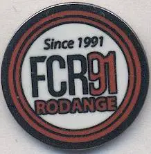футбол.клуб Роданж (Люксембург ЕМАЛЬ/FC Rodange 91,Luxembourg football pin badge