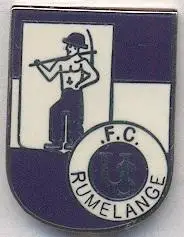 футбол.клуб Рюмеланж (Люксемб.2 ЕМАЛЬ/FC Rumelange,Luxembourg football pin badge