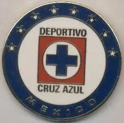 футбол.клуб Крус Асуль (Мексика) ЕМАЛЬ /CDSC Cruz Azul,Mexico football pin badge