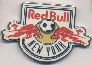 футбол.клуб Нью-Йорк РБ (США) офіц. ЕМАЛЬ / NY Red Bull, USA football-soccer pin
