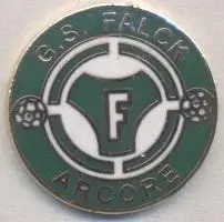 футбол.клуб Фальк Аркоре (Італія) офіц. ЕМАЛЬ / Falck Arcore, Italy football pin