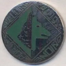 футбол.клуб Авелліно (Італія)1 ЕМАЛЬ/US Avellino,Italy football enamel pin badge