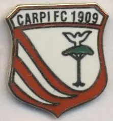 футбольний клуб Карпі (Італія)2 ЕМАЛЬ / Carpi FC,Italy football enamel pin badge