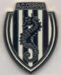 футбол.клуб Чезена (Італія)1 ЕМАЛЬ / AC Cesena, Italy football enamel pin badge