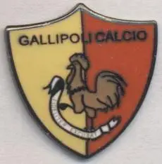 футбол.клуб Галліполі (Італія) ЕМАЛЬ / Gallipoli Calcio,Italy football pin badge