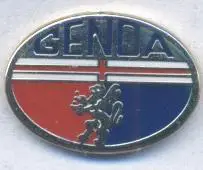 футбольний клуб Дженоа (Італія)2 ЕМАЛЬ/Genoa CFC,Italy football enamel pin badge