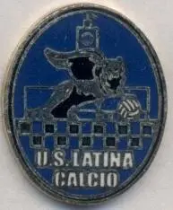 футбольний клуб Латина (Італія)2 ЕМАЛЬ/US Latina Calcio,Italy football pin badge
