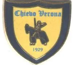 футбол.клуб К'єво Верона (Італія)2 ЕМАЛЬ / ChievoVerona,Italy football pin badge