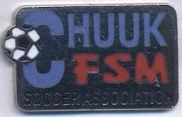 Чуук, федерація футболу (не-ФІФА) ЕМАЛЬ / Chuuk football federation pin badge