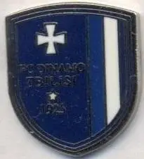 футбол.клуб Динамо Тбілісі (Грузія)4 ЕМАЛЬ / Dinamo Tbilisi,Georgia football pin