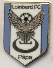 футбол.клуб Ломбард Папа (Угорщина)2 ЕМАЛЬ/Lombard FC,Hungary football pin badge