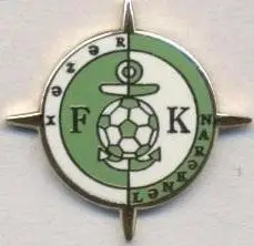 футбол.клуб Хазар Ленкорань (Азерб.ЕМАЛЬ/Khazar Lankaran,Azerbaijan football pin