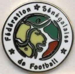 Сенегал,федерація футболу,№2 ЕМАЛЬ /Senegal football federation enamel pin badge