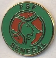 Сенегал,федерація футболу,№3 ЕМАЛЬ /Senegal football federation enamel pin badge