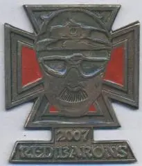 авіація Червоні Барони пілоти (Німеч. важмет/Red Barons pilots,Germany pin badge
