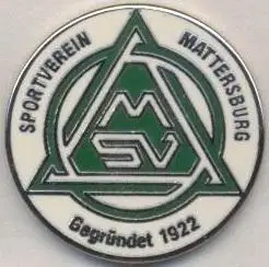 футбол.клуб Маттерсбург(Австрія2 ЕМАЛЬ/SV Mattersburg,Austria football pin badge