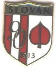 футбол.клуб Слован Любляна(Словен.1 ЕМАЛЬ/Slovan Ljubljana,Slovenia football pin