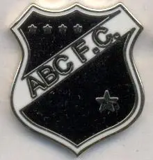 футбол.клуб АБЦ Натал (Бразилія ЕМАЛЬ/ABC Natal,Brazil football enamel pin badge