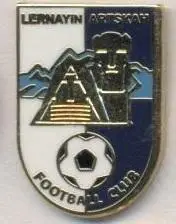футбол.клуб Лернаїн Арцах (Вірменія2 ЕМАЛЬ/Lernayin Artsakh,Armenia football pin