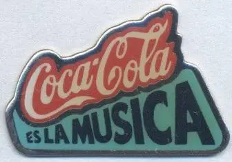 фірма компанія Кока Кола (США-Іспанія) / Coca Cola company, USA-Spain pin badge