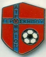 футбол.клуб Атромітос (Кіпр ЕМАЛЬ/Atromitos Yeroskipou,Cyprus football pin badge