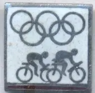 Олімпіада-80 Москва, велоспорт ЕМАЛЬ / Olympics 1980 Moscow cycling enamel badge