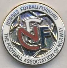 Норвегія,федерація футболу,№2 ЕМАЛЬ /Norway football federation enamel pin badge