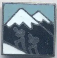 срср-ссср? альпінізм=альпинизм туризм ЕМАЛЬ / mountaineering tourism,ussr? badge