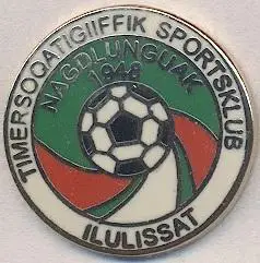 футбол.клуб Н-48 Ілуліссат (Гренландія) ЕМАЛЬ /N-48,Greenland football pin badge