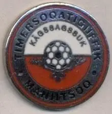 футбол.клуб Кагссакссук (Гренландія) ЕМАЛЬ / Kagssagssuk, Greenland football pin