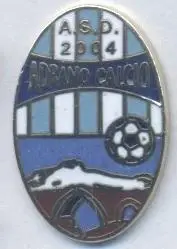 футбол.клуб Адрано (Італія) офіц. ЕМАЛЬ / Adrano Calcio,Italy football pin badge
