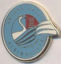 футбол.клуб Альбінолєффе (Італія)1 ЕМАЛЬ/UC Albinoleffe,Italy football pin badge