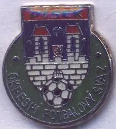 Pisek, Czechia регіональна федерація футболу важмет football federation badge