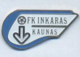 футбол.клуб Інкарас (Литва) важмет / Inkaras Kaunas,Lithuania football pin badge