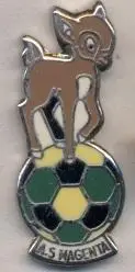 футбол.клуб Мажента (Нова Каледонія) ЕМАЛЬ/AS Magenta,New Caledonia football pin