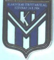 футбол.клуб Клаксвуйк*(Фарери1 ЕМАЛЬ/KI Klaksvik,Faroe football enamel pin badge