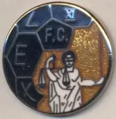 футбол.клуб Лекс ХІ (Уельс) ЕМАЛЬ/Lex XI Wrexham,Wales football enamel pin badge