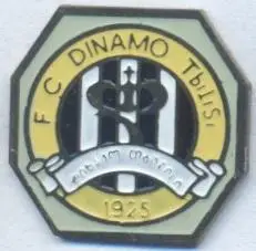 футбол.клуб Динамо Тбілісі (Грузія1 важмет/Dinamo Tbilisi,Georgia football badge