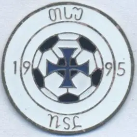 футбол.клуб ТСУ Тбілісі (Грузія) важмет / FC TSU Tbilisi, Georgia football badge