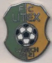 футбол.клуб Літекс Ловеч (Болгарія)1 ЕМАЛЬ /FC Litex,Bulgaria football pin badge