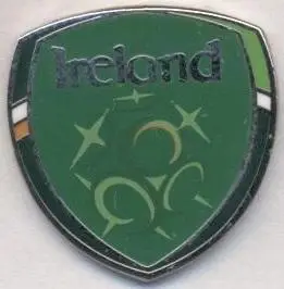 Ірландія,федерація футболу,№3 ЕМАЛЬ/Rep.of Ireland football federation pin badge