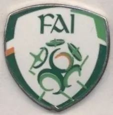Ірландія,федерація футболу,офіц.важмет/Rep Ireland football federation pin badge
