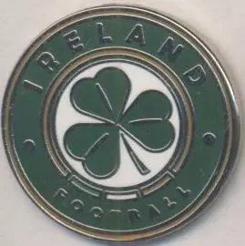 Ірландія,федерація футболу,№5 ЕМАЛЬ/Rep.of Ireland football federation pin badge