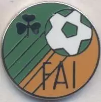 Ірландія,федерація футболу,№6 ЕМАЛЬ/Rep.of Ireland football federation pin badge