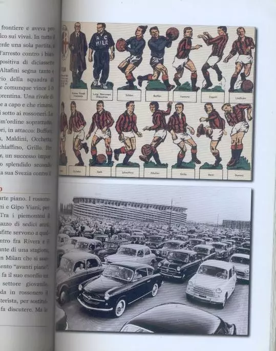 книга Мілан 1899-1999 Італія /Cento Milan=100 Milan,Italy football official book 1