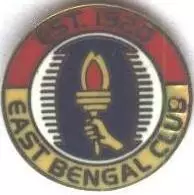 футбол.клуб Іст Бенгал (Індія) ЕМАЛЬ / East Bengal FC Kolkata,India football pin