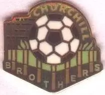 футбол.клуб Черчілл Бразерс (Індія) ЕМАЛЬ /Churchill Brothers,India football pin