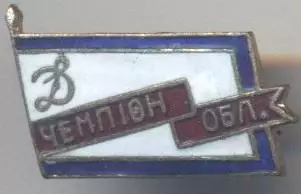 ДСО Динамо Україна/срср=ссср чемпіон обл. ЕМАЛЬ/Dynamo,ussr sports society badge