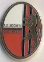 футбол.клуб Луккезе (Італія)2 ЕМАЛЬ /AS Lucchese,Italy football enamel pin badge